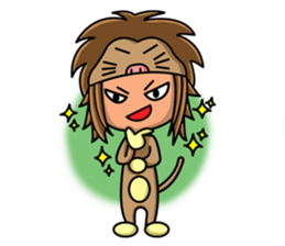 Leo zodiac. sticker #11976190