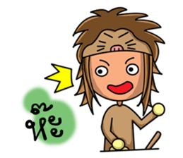 Leo zodiac. sticker #11976196