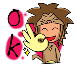 Leo zodiac. sticker #11976210