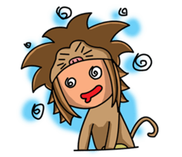 Leo zodiac. sticker #11976216