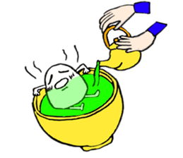 The world of rice ball sticker #11977063