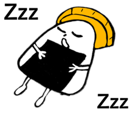 The world of rice ball sticker #11977064