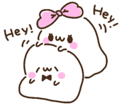 Marshmallow Girl & Boy. sticker #11977910