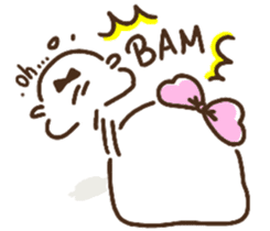 Marshmallow Girl & Boy. sticker #11977913