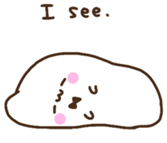 Marshmallow Girl & Boy. sticker #11977929