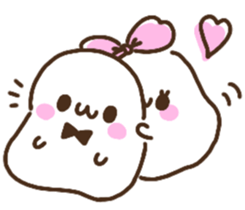 Marshmallow Girl & Boy. sticker #11977934