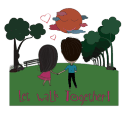 Love Dear Dtaa and Yaai ^_^ sticker #11978312