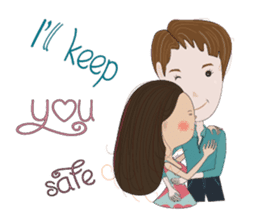 Love Dear Dtaa and Yaai ^_^ sticker #11978313