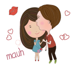 Love Dear Dtaa and Yaai ^_^ sticker #11978315