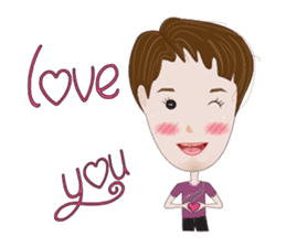 Love Dear Dtaa and Yaai ^_^ sticker #11978320