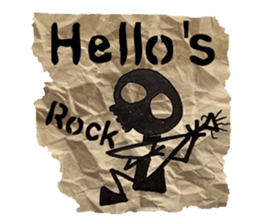 Graffiti DeathRock sticker #11978511