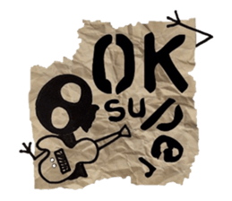 Graffiti DeathRock sticker #11978519