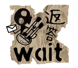 Graffiti DeathRock sticker #11978531