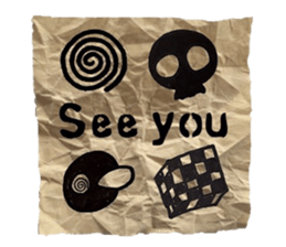 Graffiti DeathRock sticker #11978549