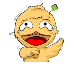 Positive chick - AG sticker #11978632