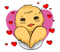 Positive chick - AG sticker #11978649