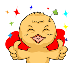 Positive chick - AG sticker #11978650