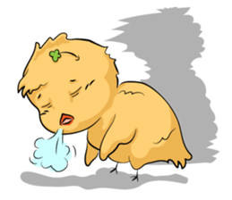 Positive chick - AG sticker #11978658