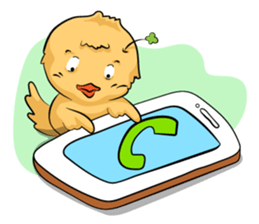 Positive chick - AG sticker #11978664