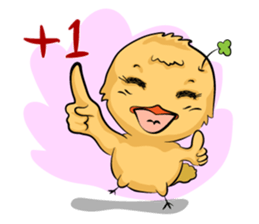 Positive chick - AG sticker #11978665