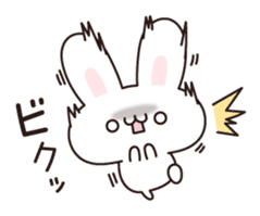 Rabbit big ears sticker #11978690