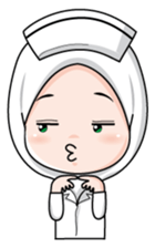 Lovely Muslimah Nurse sticker #11978746