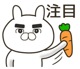 Senior rabbit sticker #11978837