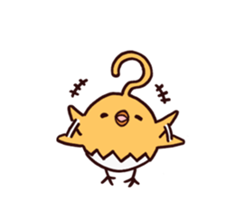Rabbits and Chicks sticker #11979076