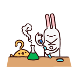 Rabbits and Chicks sticker #11979096