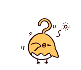 Rabbits and Chicks sticker #11979097