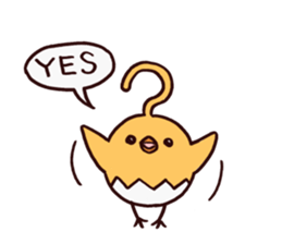 Rabbits and Chicks sticker #11979099