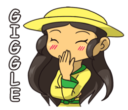 Lady Amarillo sticker #11979579