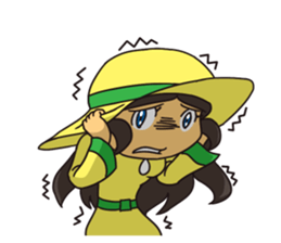 Lady Amarillo sticker #11979580