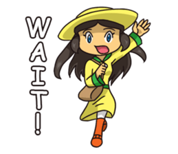 Lady Amarillo sticker #11979584