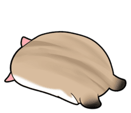 Pudding Hamster sticker #11979806