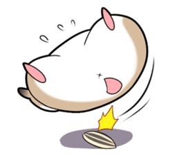 Pudding Hamster sticker #11979825