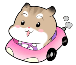 Pudding Hamster sticker #11979827