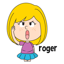 Little Yellow Girl sticker #11979951