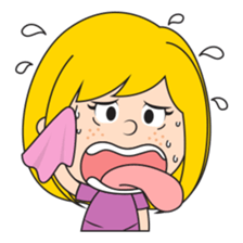 Little Yellow Girl sticker #11979971