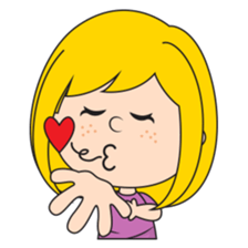 Little Yellow Girl sticker #11979977