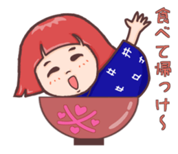 IWATE-WARASHICO&KAPPARO in Japan Ver.4 sticker #11980190