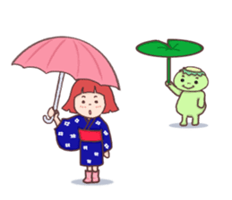 IWATE-WARASHICO&KAPPARO in Japan Ver.4 sticker #11980228