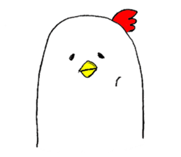 Chickens who lost wings sticker #11980792
