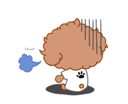Toy Poodle coco sticker #11981037