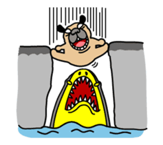 10xFUN Pug Dog Toyboy Duke - Summer Days sticker #11981127