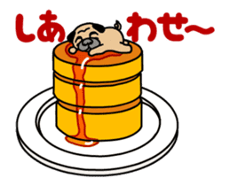 10xFUN Pug Dog Toyboy Duke - Summer Days sticker #11981139