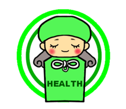 Of shining eyes, Yoshiko Engi. sticker #11981412