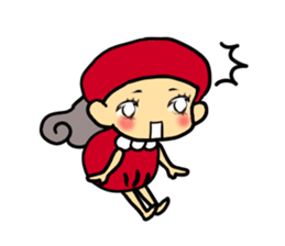 Of shining eyes, Yoshiko Engi. sticker #11981432