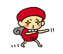 Of shining eyes, Yoshiko Engi. sticker #11981433