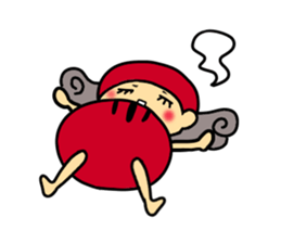 Of shining eyes, Yoshiko Engi. sticker #11981437